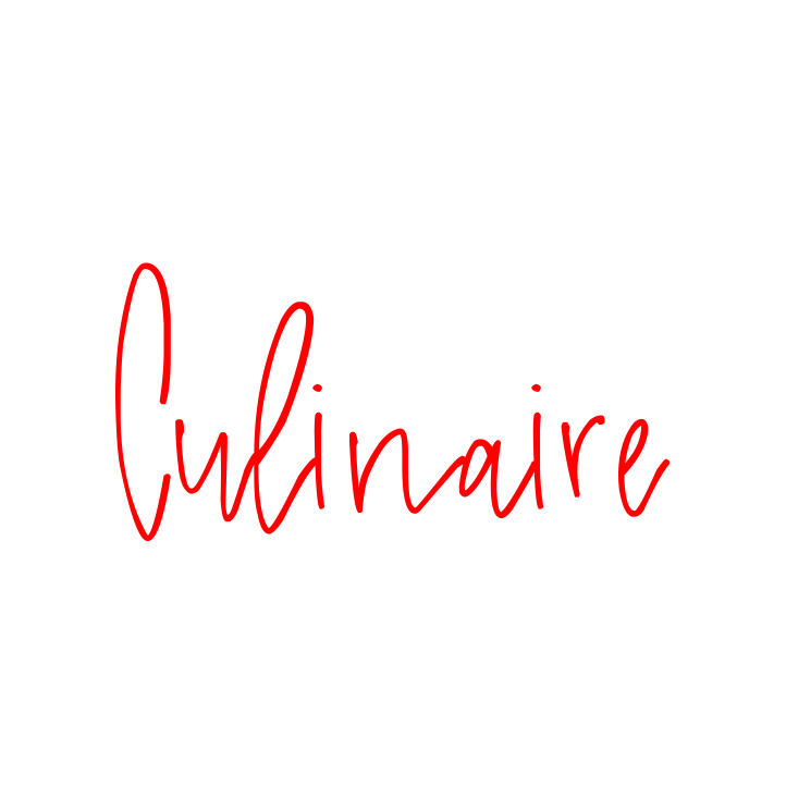 Culinaire rouge